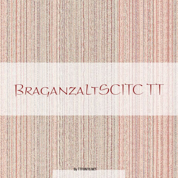 BraganzaLtSCITC TT example